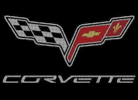 Coverette Logo - Corvette Logo Crochet Pattern