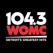 WOMC Logo - Listen Live.3 WOMC 104.3 FM, MI