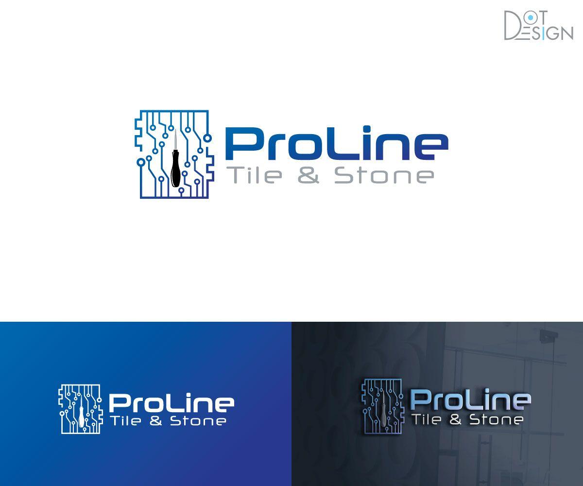 Proline Logo - Logo Design for ProLine Tile & Stone by Dot Design 3 | Design #20958769