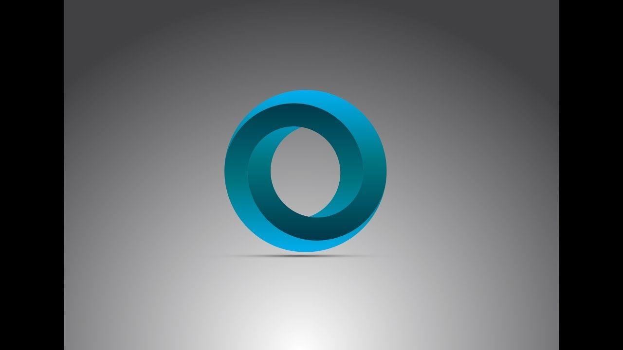 Illusion Logo - adobe illustrator logo design circle illusion
