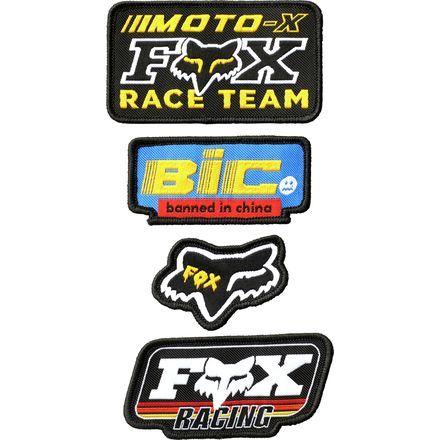 Motosport Logo - Fox Racing Patch Pack. MotoSport (Legacy URL)