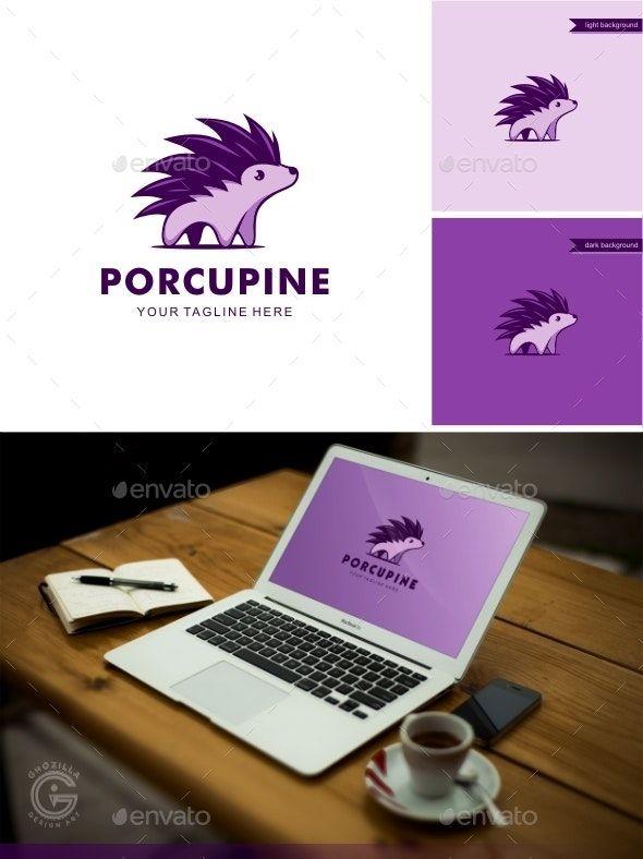Porcupine Logo - Porcupine Logo by Ghozilla | GraphicRiver