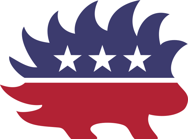 Porcupine Logo - File:Libertarian Party Porcupine (USA).svg - Wikimedia Commons
