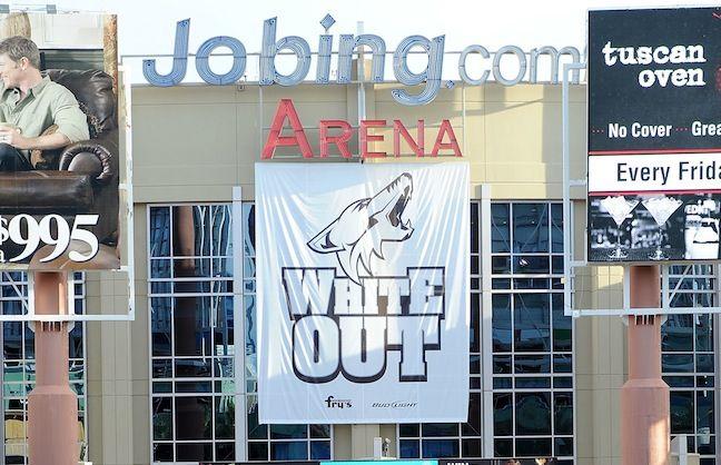 Jobing.com Logo - Naming Rights Pending at Arizona Venue