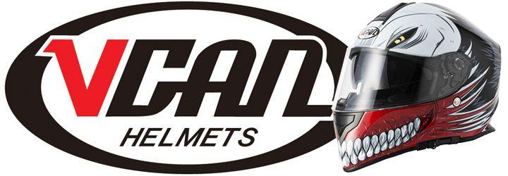 Helmets Logo - Vcan Motorcycle Helmets. Motorcycle Helmets by Vcan. UK