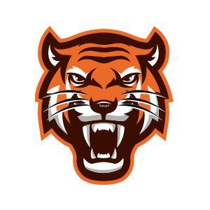 Taiger Logo - Tiger head mascot sport logo vector