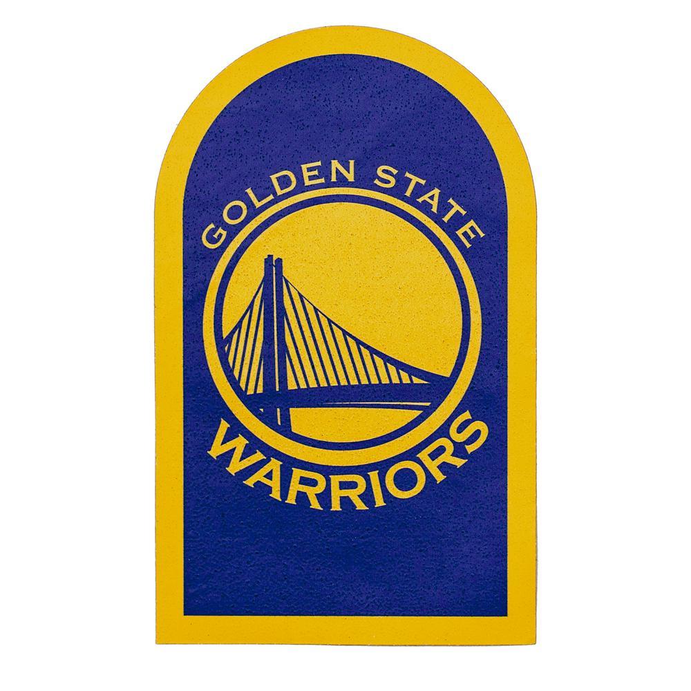 Worriors Logo - Applied Icon NBA Golden State Warriors Mailbox Door Logo Graphic