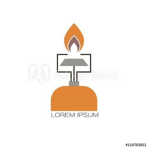 Burner Logo - Gas-burner logo template. - Buy this stock vector and explore ...
