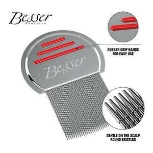 Louse Logo - Details about Stainless Steel Head Lice Comb Grade Louse and Nit Removal, Roun