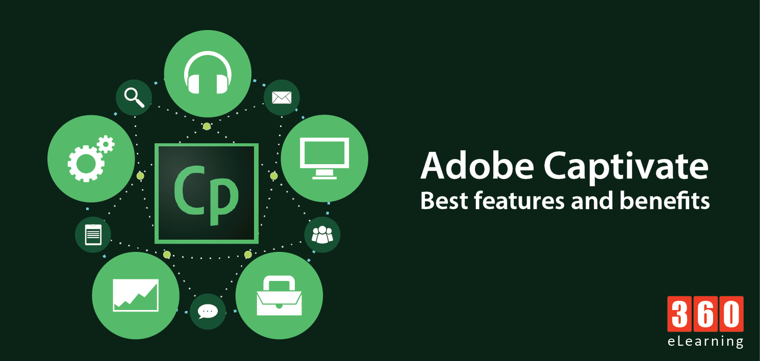 Captivate Logo - Adobe Captivate Best Features and Benefits - 360eLearning Blog