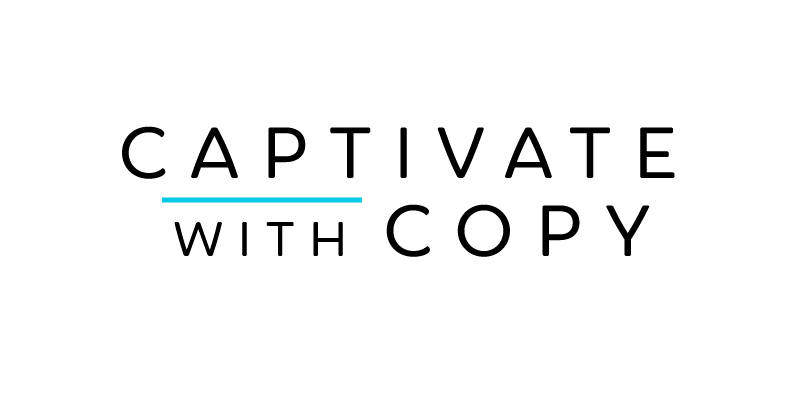 Captivate Logo - Captivate With Copy - Logo Design - Quite Katie