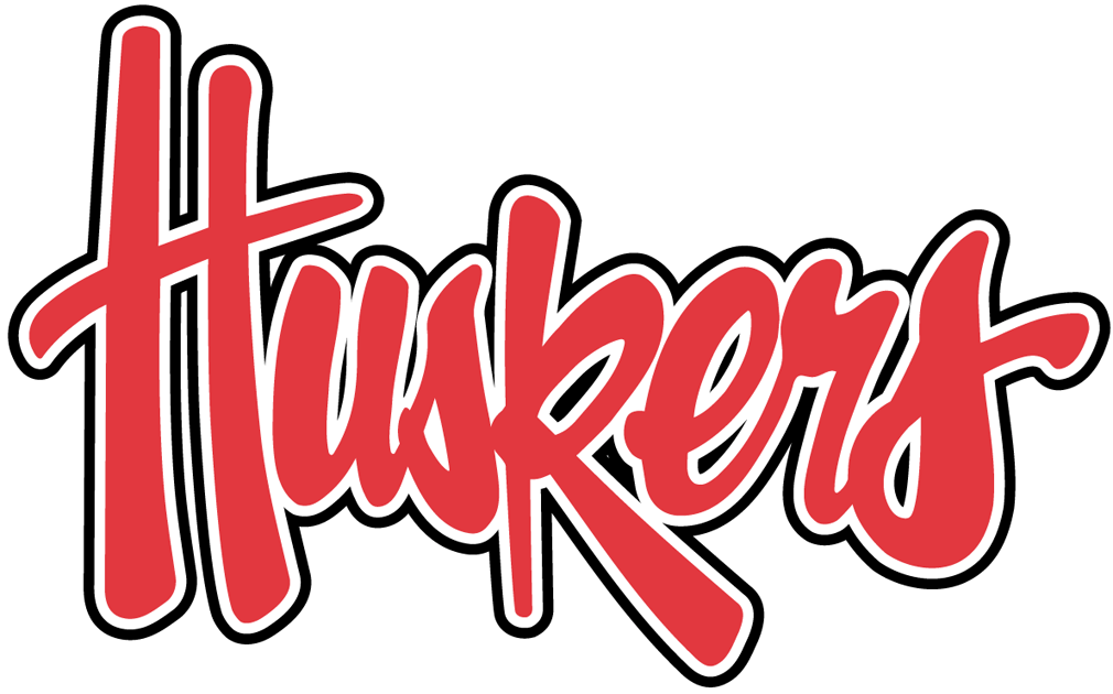 Huskers Logo - Nebraska Cornhuskers Wordmark Logo Division I (n R) (NCAA N R