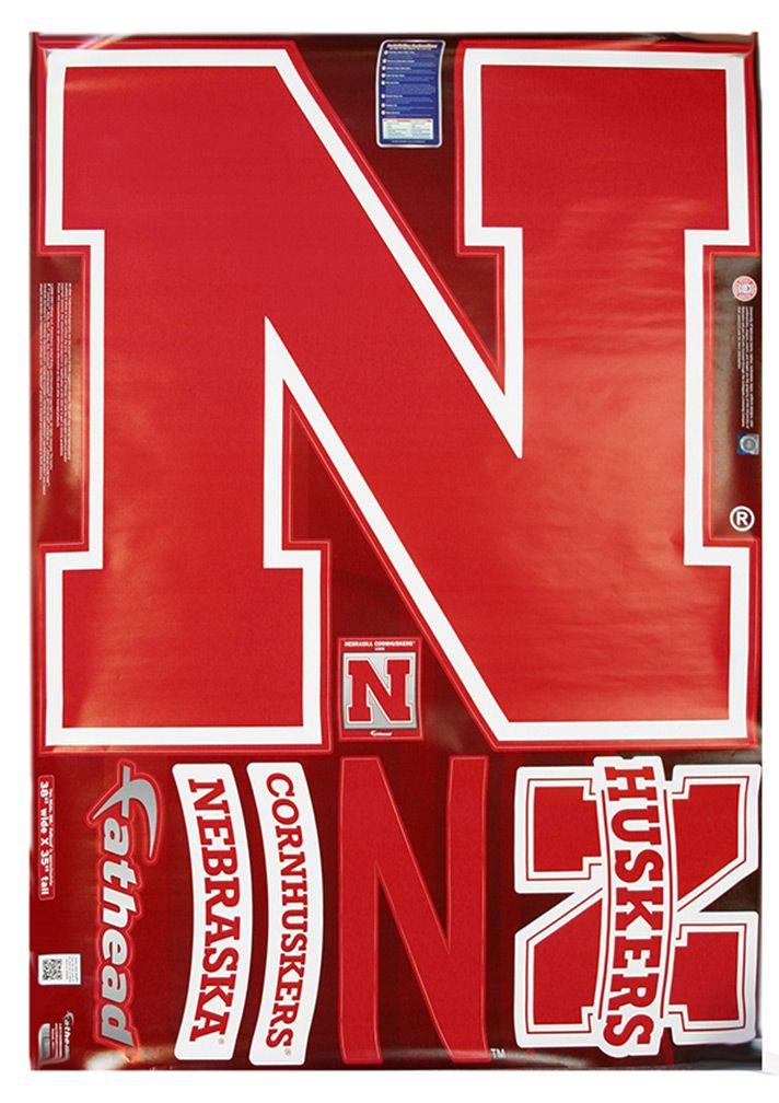 Huskers Logo - Big Husker Logo Clings