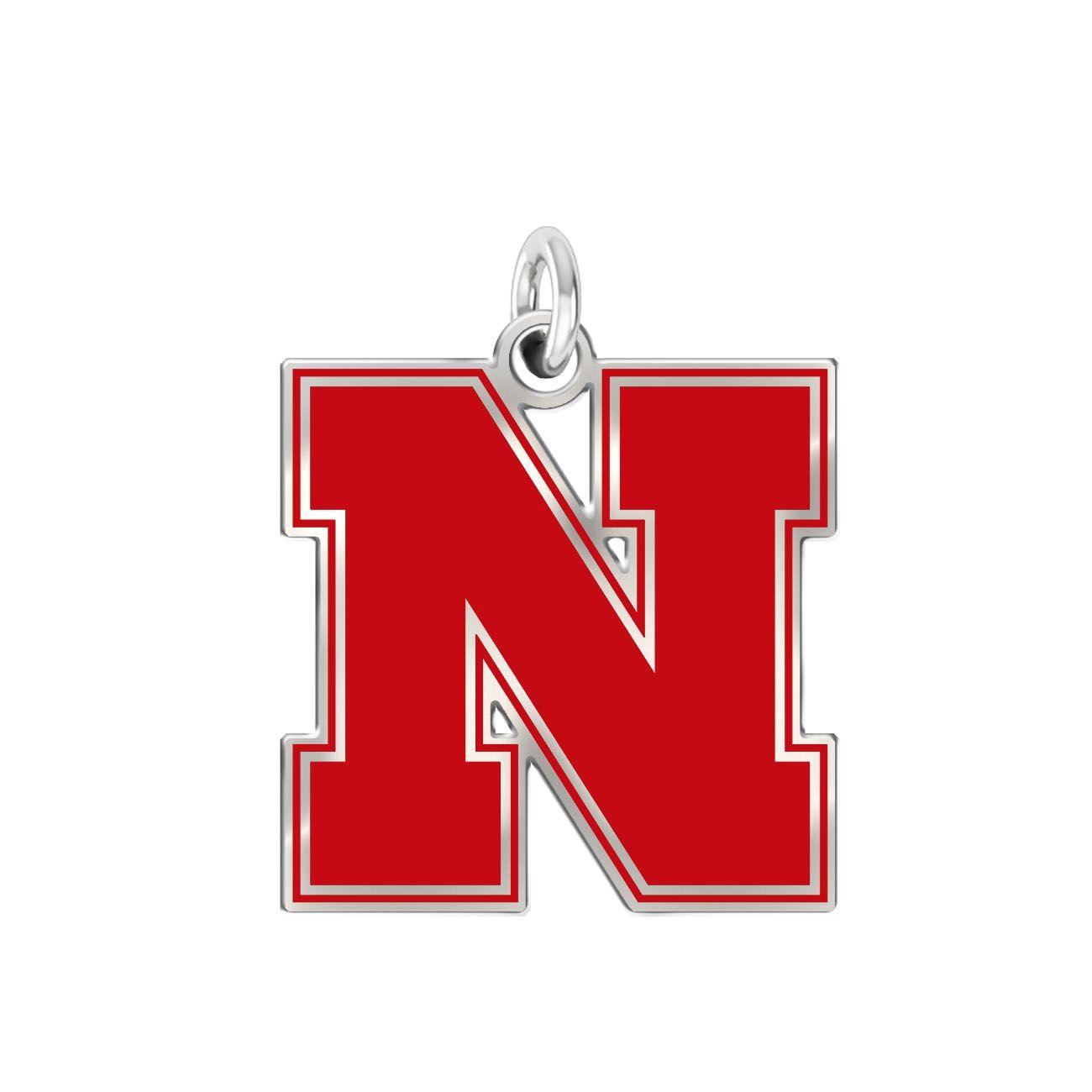 Huskers Logo - Nebraska Huskers Logo Charm