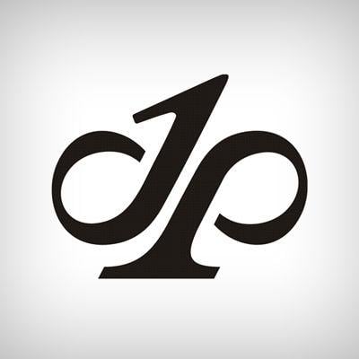 JP Logo - J P logos | Branding | P logo design, Wedding logo design, Logos