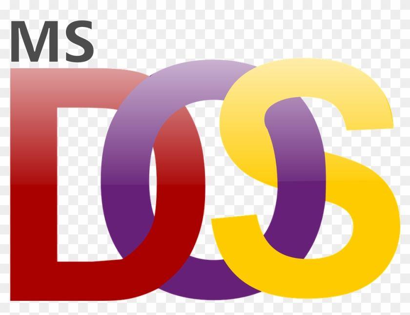 MS-DOS Logo - Microsoft, Dos, Ms, Logo, Operating System - Dos Operating System ...