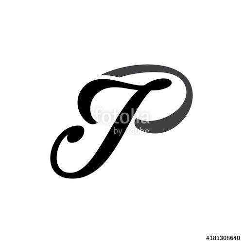 JP Logo - initial letter JP logo