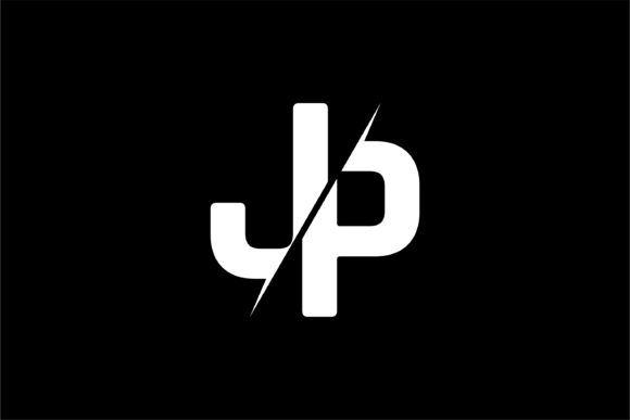JP Logo - Monogram JP Logo Design