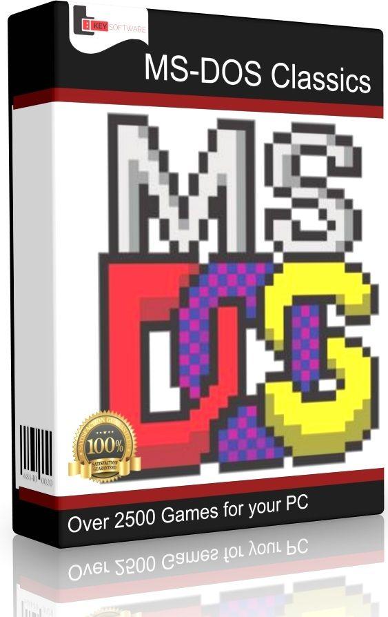 MS-DOS Logo - 2500 MS-DOS Games
