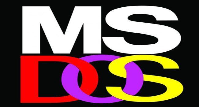 MS-DOS Logo - List of Popular Operating Systems: Operating System Families ...