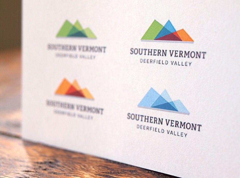 Valley Logo - Southern Vermont Deerfield Valley Logo Design - Graphis