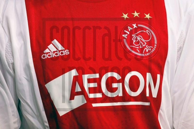 Aegon Logo - Soccrates Images - AJAX adidas aegon logo shirt