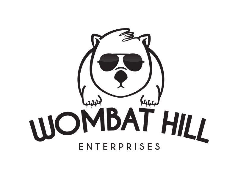 Wombat Logo - Wombat Hill Enterprises - iKandee Web Design