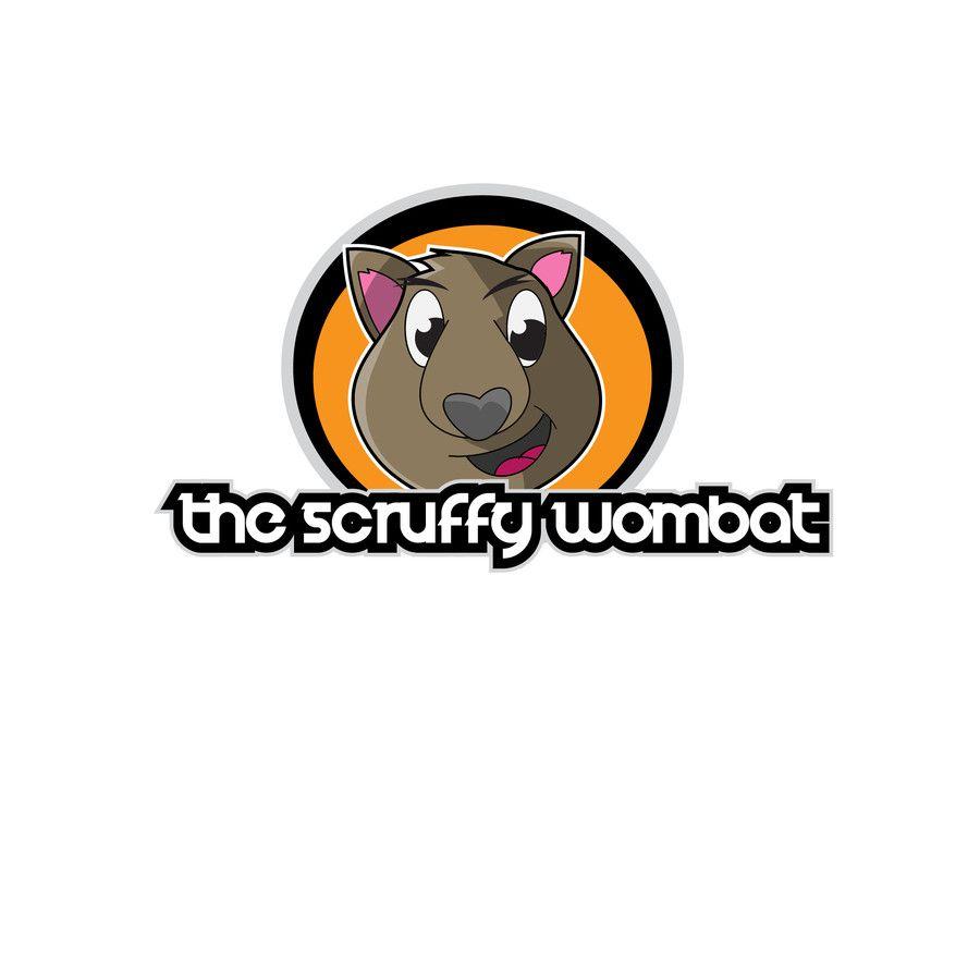 Wombat Logo - Entry #26 by enovdesign for Design a Logo for The Scruffy Wombat ...