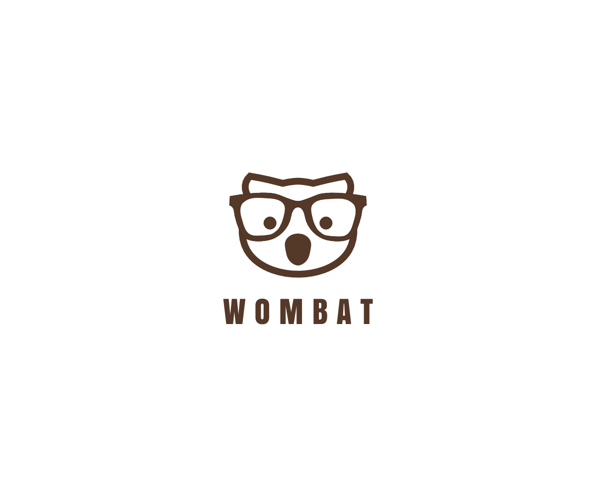 Wombat Logo - Bold, Playful, Investment Logo Design for Wombat by VGB | Design ...
