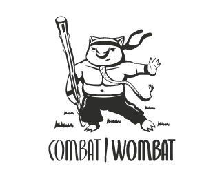 Wombat Logo - Combat Wombat Designed by wowu | BrandCrowd
