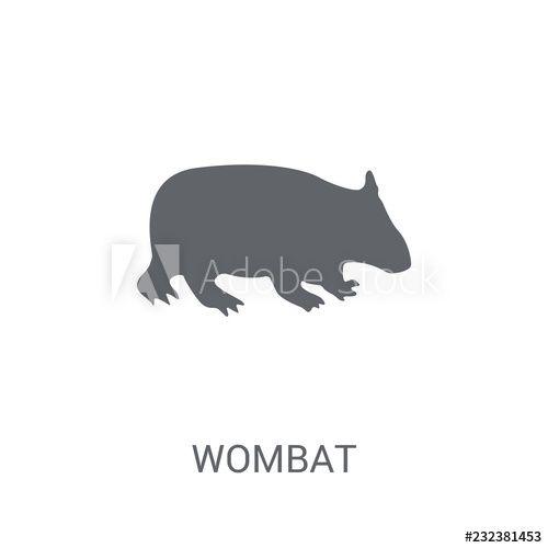 Wombat Logo - Wombat icon. Trendy Wombat logo concept on white background from ...