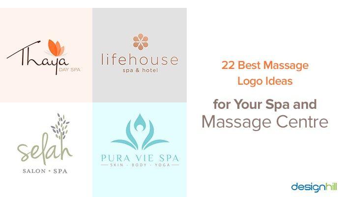 Massage Logo - 22 Best Massage Logo Ideas For Your Spa And Massage Centre