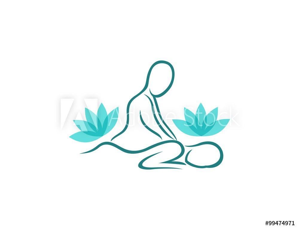 Massage Logo - Fotografie, Obraz Massage logo | Posters.cz