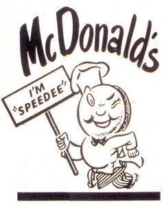 Speedee Logo - McDonalds Speedee Logo | McDonald's | Build your brand, Coupons, Logos