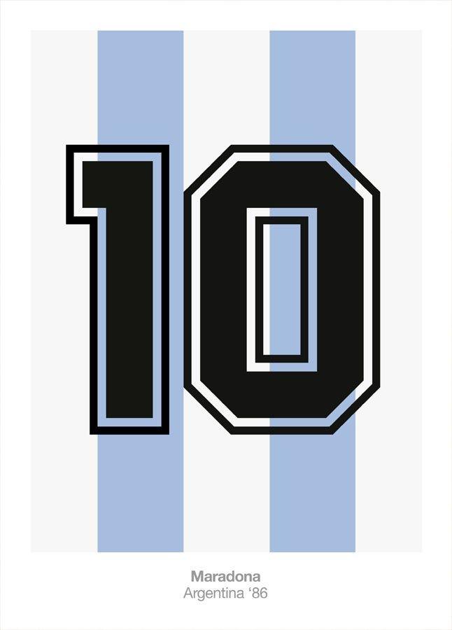 Maradona Logo - Maradona 10