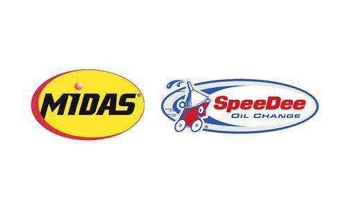 Speedee Logo - Midas / SpeeDee Oil Change in Barrington IL. Coupons to SaveOn Auto