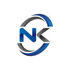 Nk Logo - Nk photos, royalty-free images, graphics, vectors & videos | Adobe Stock