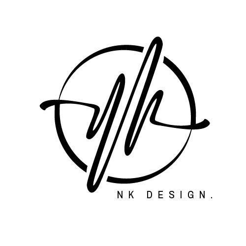 Nk Logo - a logo design about NK #logo #design #monogram | my design | Wedding ...
