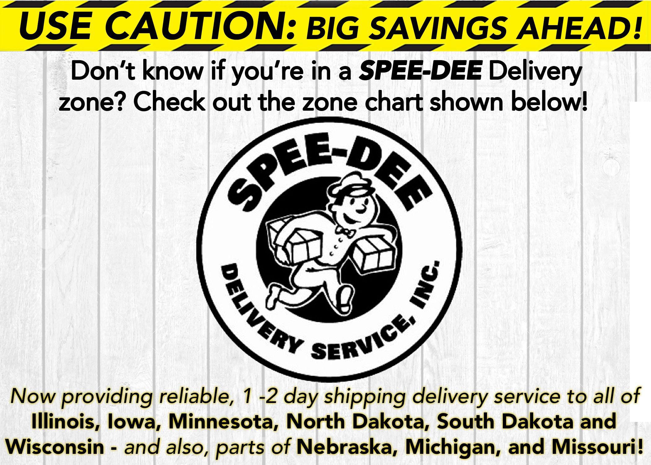 Speedee Logo - Spee-Dee Delivery Zones! | Matuska TaxidermyMatuska Taxidermy