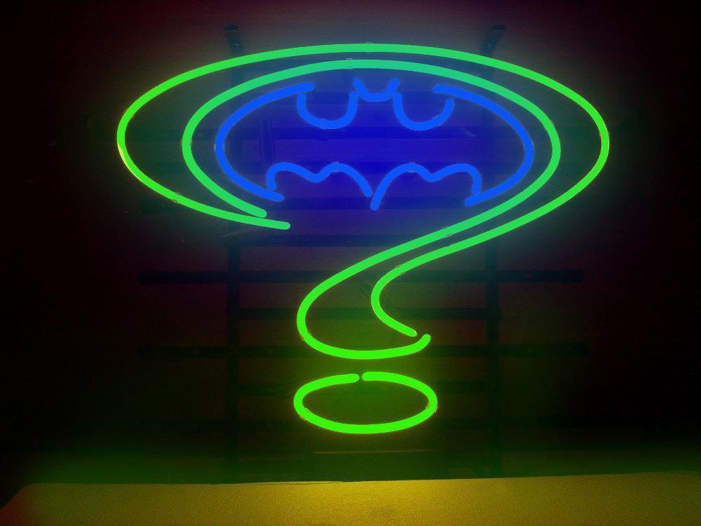 Forever Logo - Batman Forever Logo Neon Sign Glass Tube Neon Light