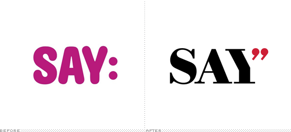 Say Logo - Brand New: Say Media