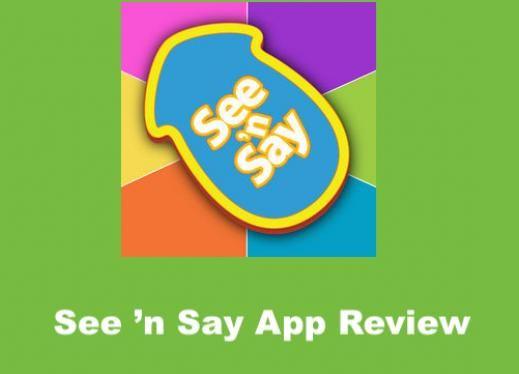 Say Logo - See 'n Say app review | Paths to Technology | Perkins eLearning