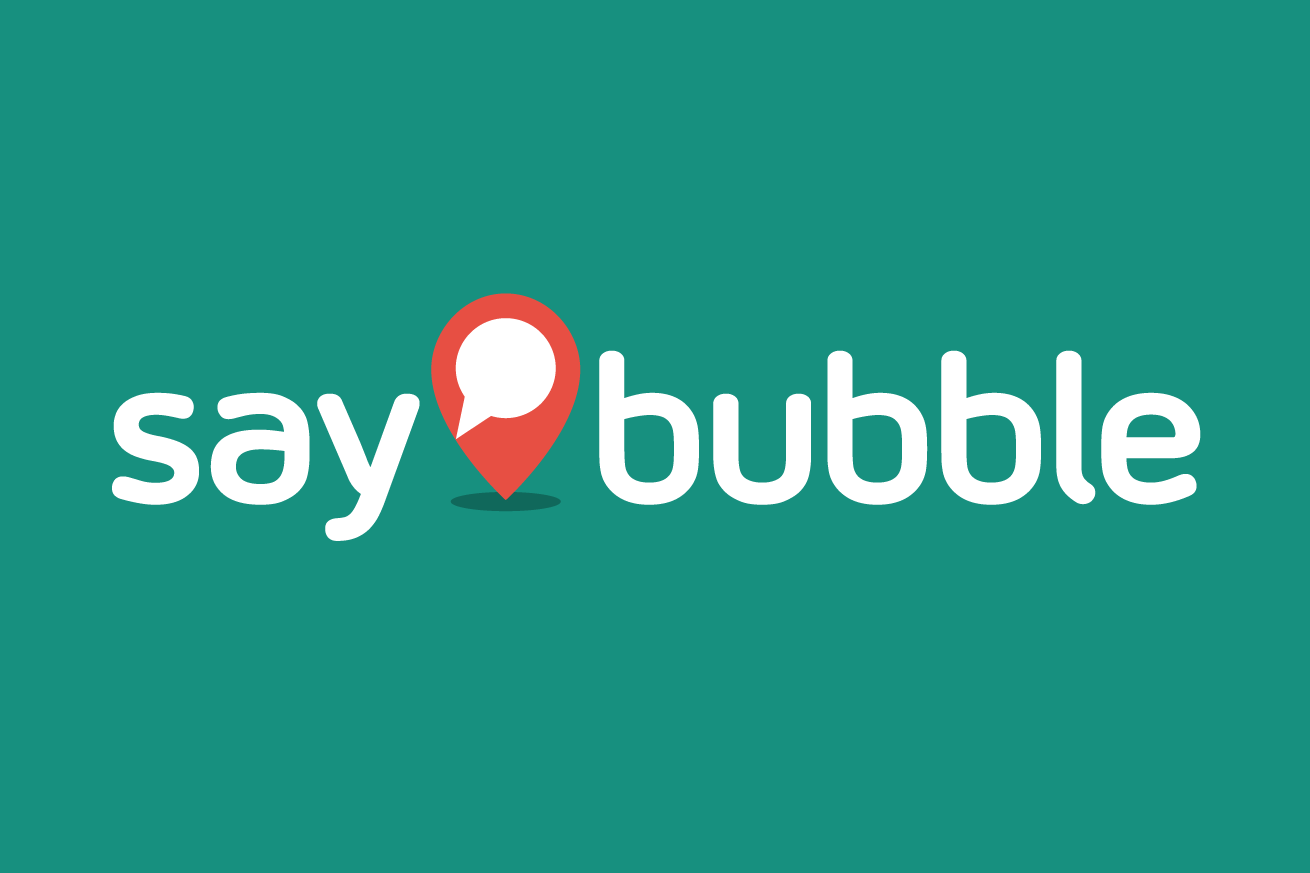 Say Logo - Say Bubble – GEOGRAPHIK