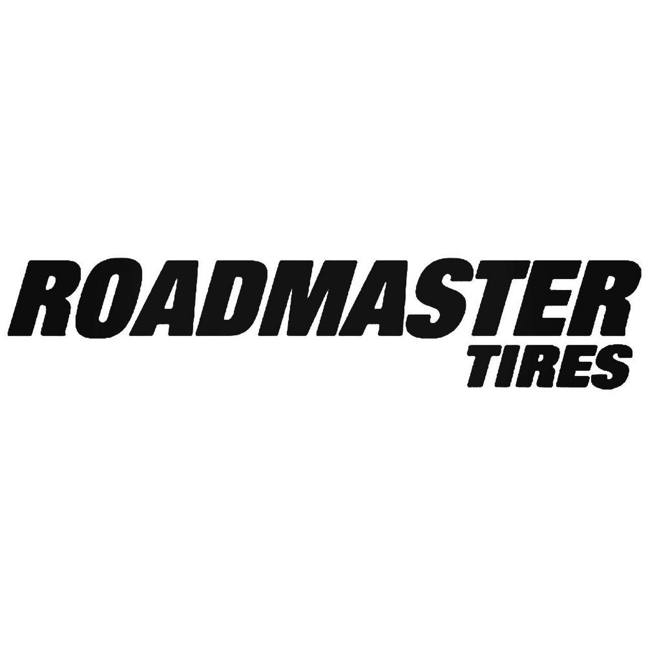 Roadmaster Logo - Roadmaster Tires Vinyl Decal Sticker