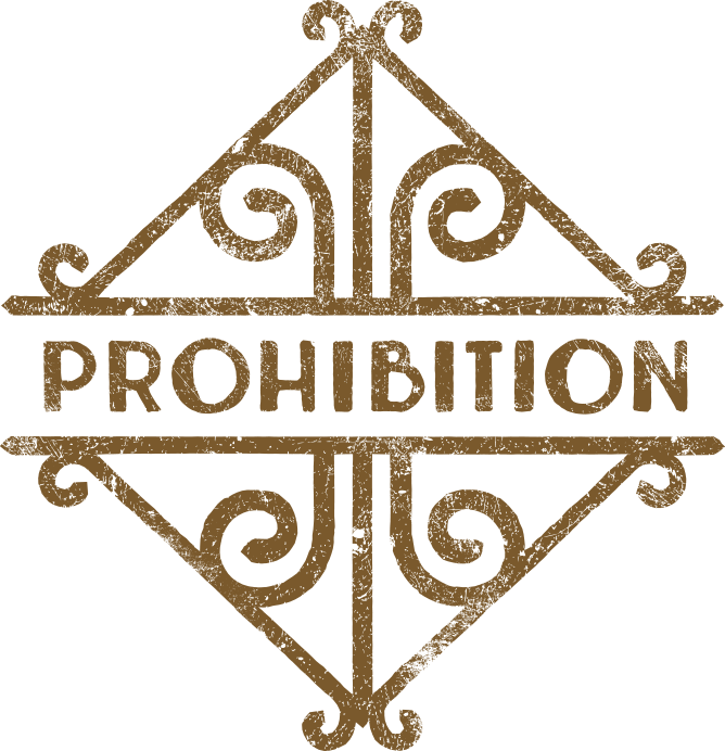 Prohibition Logo - Prohibition | Savannah, GA | MLK Jr. Blvd | Restaurant and Bar