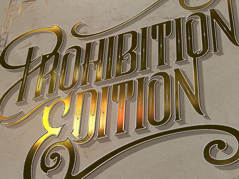 Prohibition Logo - Prohibition Edition design by Maciej Morawski on Dribbble