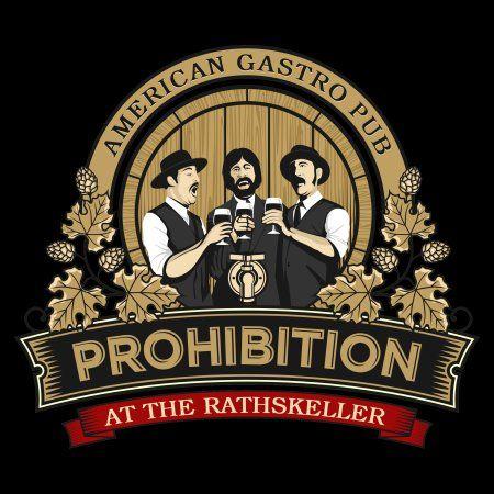 Prohibition Logo - Logo of Prohibition At The Rathskeller, North Haledon