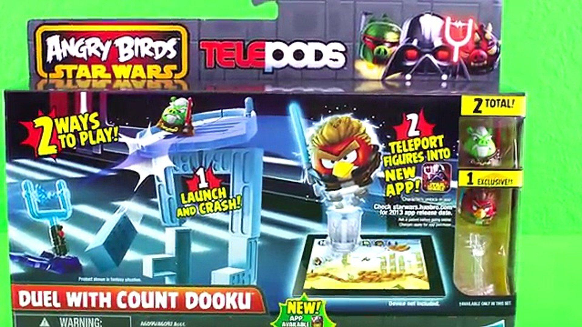 Telepods Logo - Angry Birds Star Wars Telepods DUEL WITH COUNT DOOKU!!!