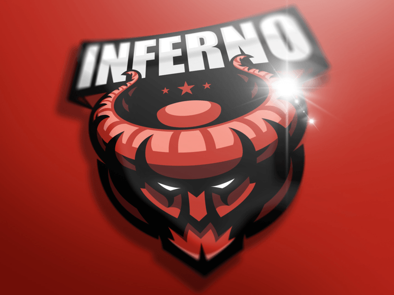 Inferno Logo - Inferno | Logo Design | Sports team logos, Sports logo, Logos