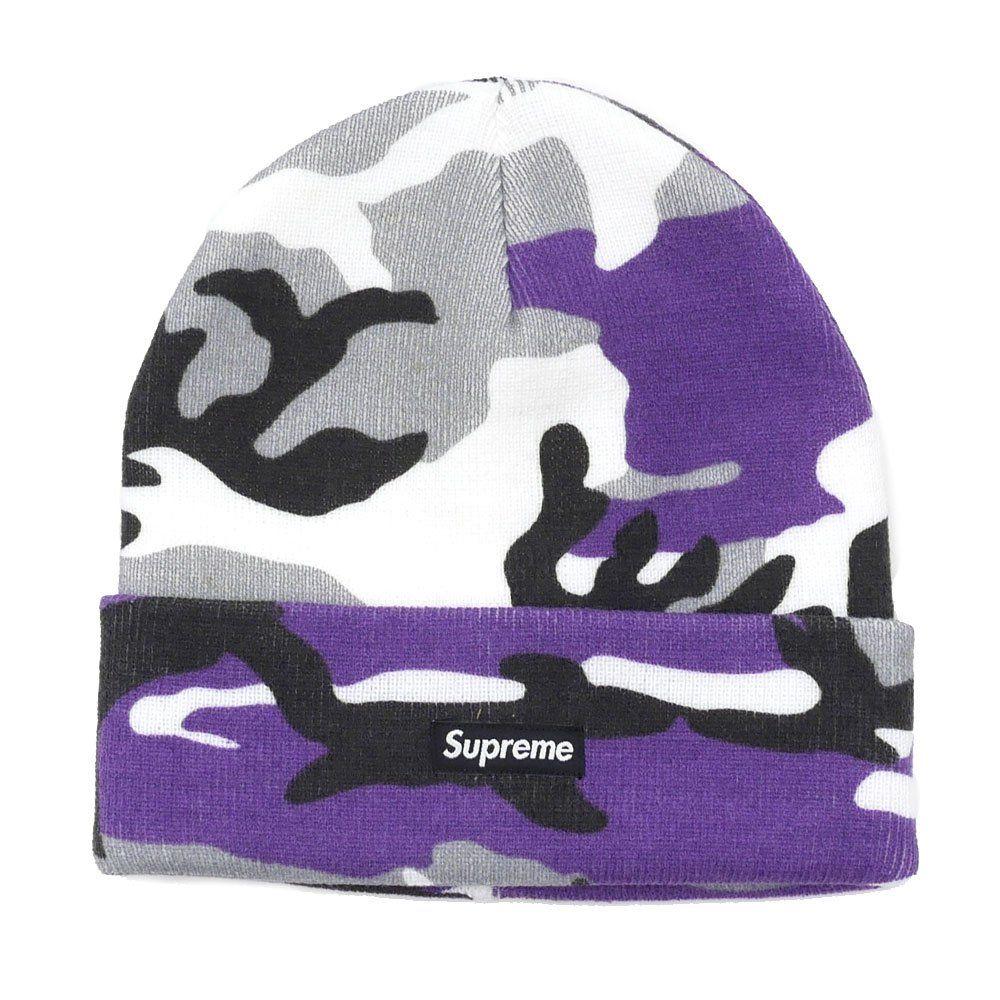 Purple Camo Supreme Logo - Supreme FW16 Purple Camo Beenie / chuck.daily